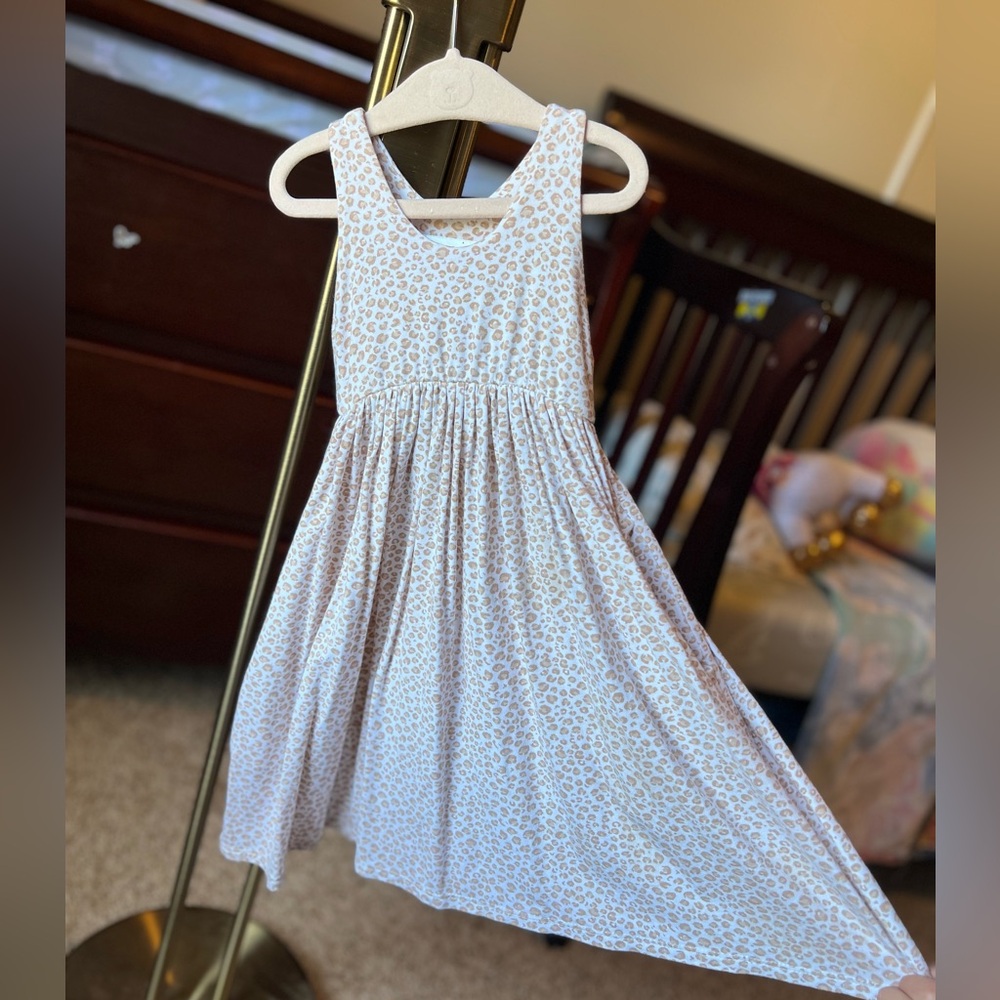Remie Girl Tillie Dress - Cheetah